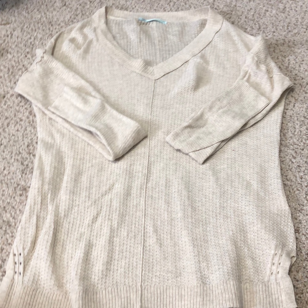 Light oatmeal sweater!